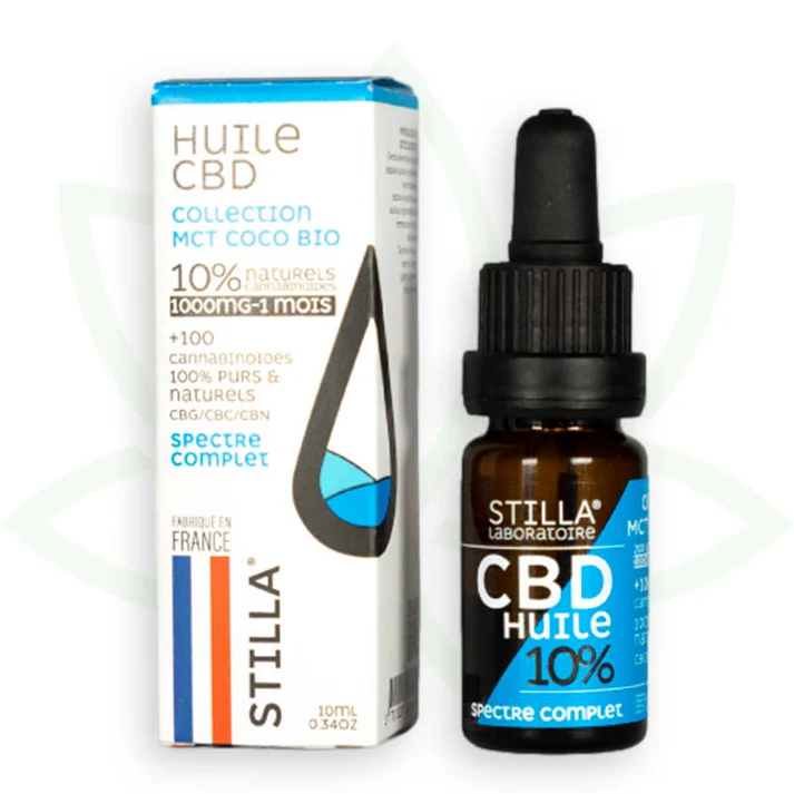 Huile CBD MCT Coco Full Spectrum Stilla - Cali Weed