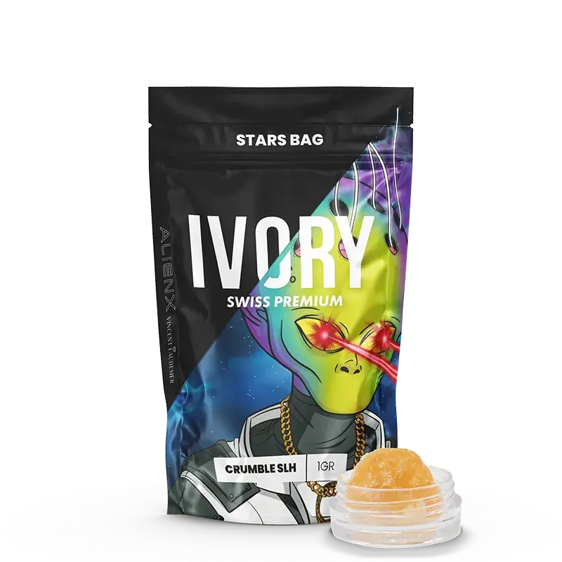 Concentré CBD Crumble SLH 93% - Ivory Swiss