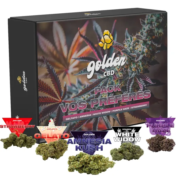 Pack vos Préférés - Golden CBD